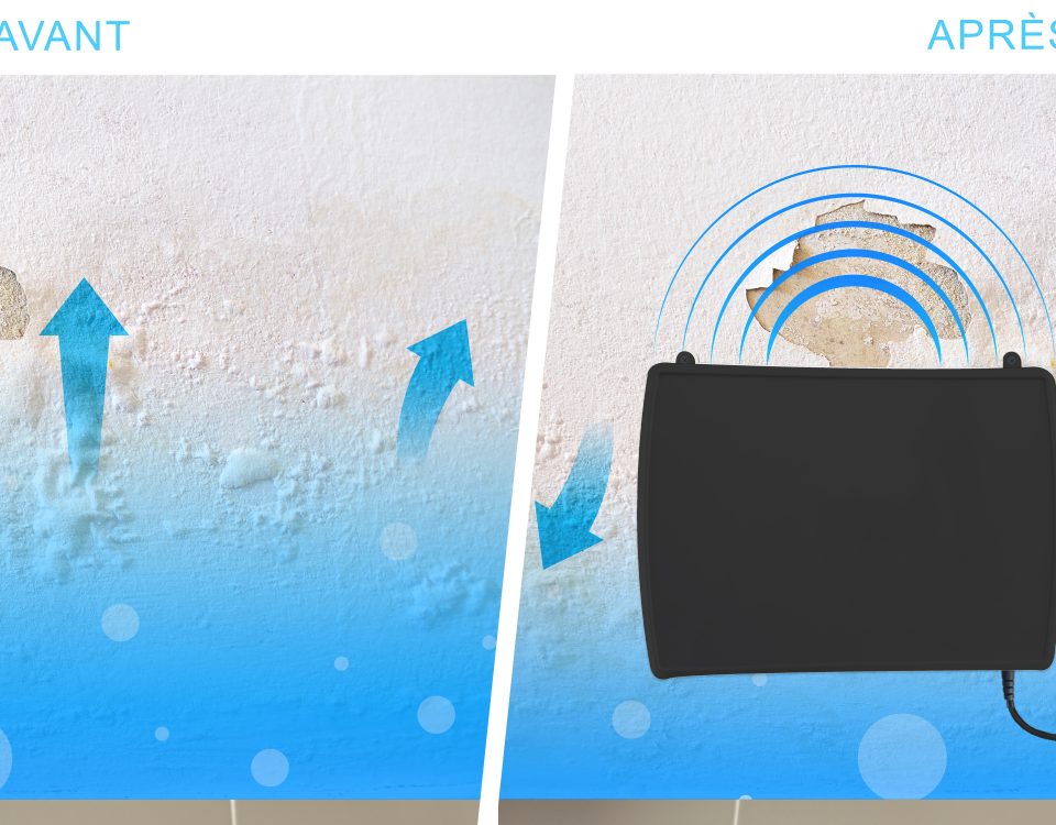Appareil contre l'humidité dans les murs ATE