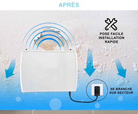 appareil assèchement des murs ATE